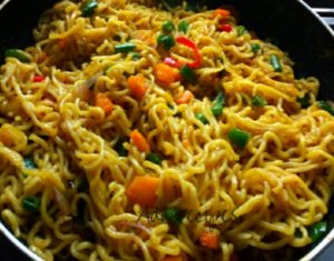 How to make Indomie Noodles. Nigerian stir fry noodles 